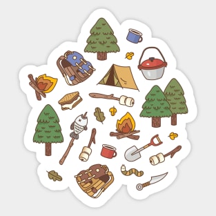 Summer Camp Sticker